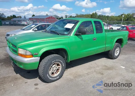 1998 Dodge Dakota Slt/Sport из США, поврежденный, VIN 1B7GG22Y5WS544287